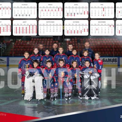 U13 2013 Calendrier