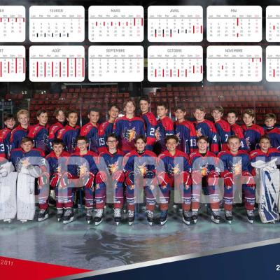 U15 2011 Calendrier